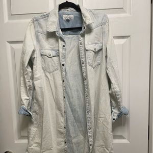 Lucky Brand western shirt dress